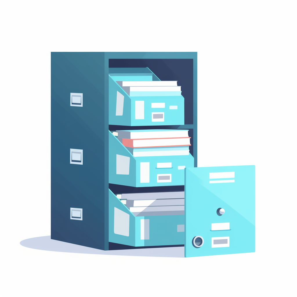 Illustration de la gestion des dossiers administratifs